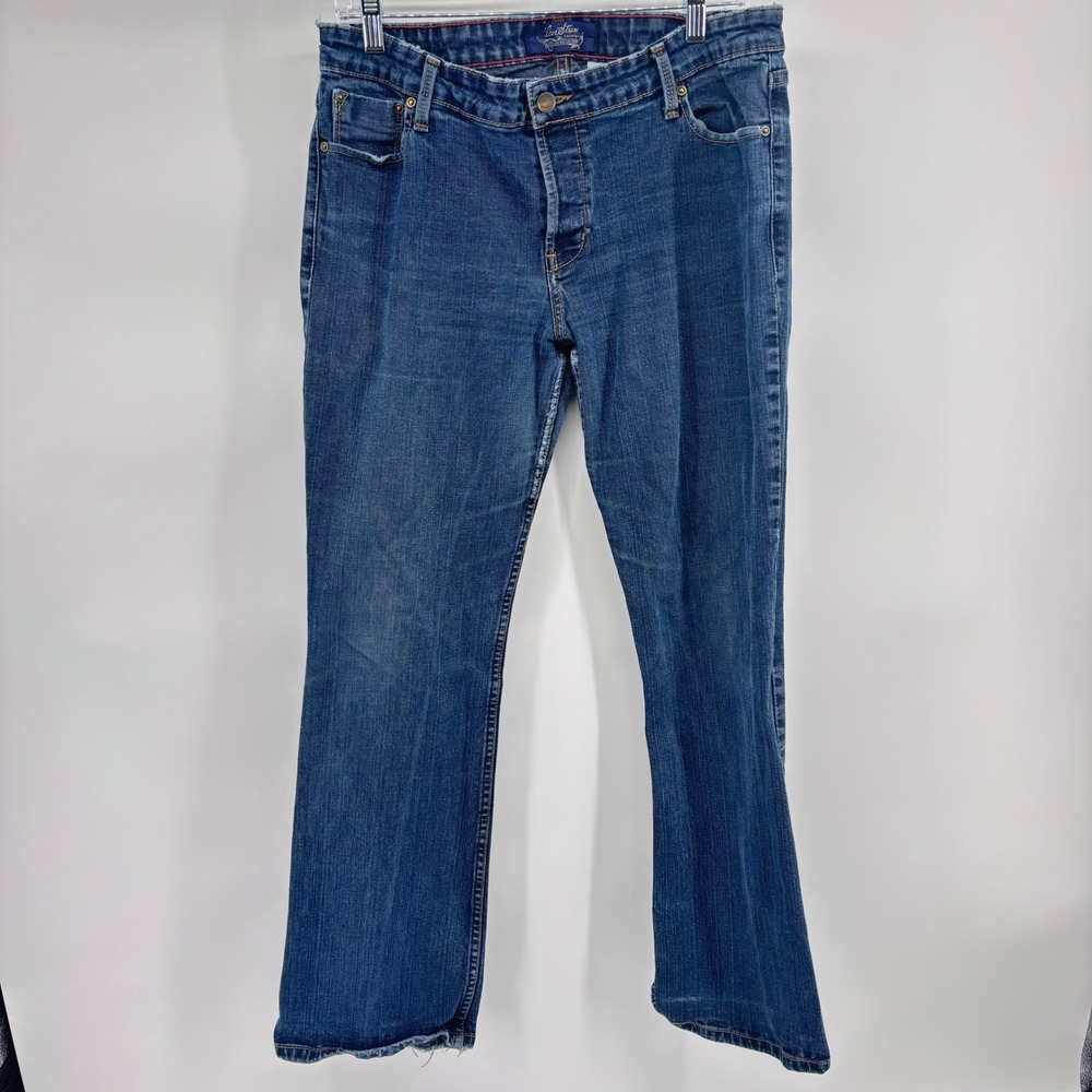 Levi Strauss Signature Juniors 13 Low Rise Slim Bootcut Denim Jeans Women